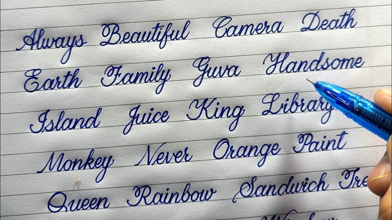 5 beginner tips using cursive font like a professional designer